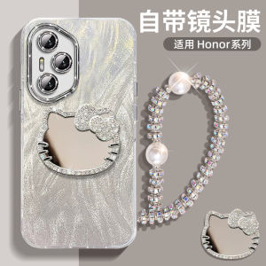 เคสโทรศัพท์ KT Cat Ultra Thin Silicone สำหรับ Honor 300 pro ป้องกันรอยขีดข่วน ขอบนิ่ม ป้องกันการตกหล่น ดีไซน์ใหม่ สำหรับผู้หญิง