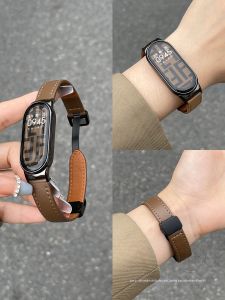 psnld | Dây Đeo Da Tương Thích NFC Hoàn thiện Gốm Cao Cấp cho Smart Band Series 10-4