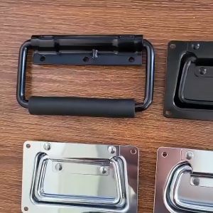 4pcs 162x107mm Flight Case Metal Handle Tour Case Accessories