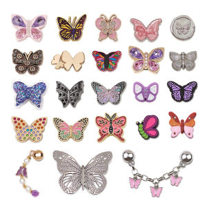 Phụ Kiện Giày Crocs Mới Nhiều Kiểu Dáng Trang Trí Hoa Thắt Nút Giày Nhiều Mẫu Thắt Nút Bướm Phụ Kiện Giày Dép Mùa Hè 2025