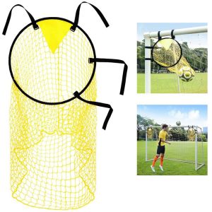 Football Target Net Foldable Football Training1/2pcs  and Detach Soccer Goal for Football Training PracticeNet Easy to Attach