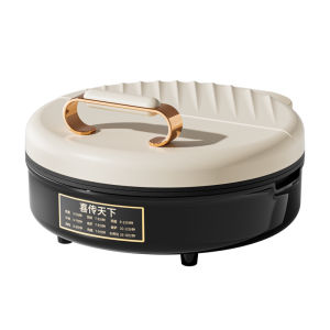 Automatic Electric Pancake Maker Double Side Heating Non-Stick Pancake Grill Kitchen Appliance for Home Use with Overheat Protection