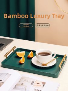 Large Size Glass Cup Tray Drainage Japanese Style Tea Table Tea Tray Simple Design Water Cup Tray Home Use Wine Glass Tray