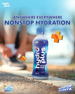 Hydro Plus Isotonic Drink 200ml x 12pcs (Karton) / Minuman Isotonik