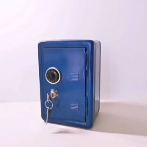 Metal Safe With Code Lock Household Change Savings Box Storage Box NEW Mini Cash Box Creative Metal Safe
