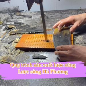 Lược sừng chuôi trơn (Đủ size) | Mỹ nghệ Hà Phương lược sừng chải tóc giúp ngăn ngừa rụng tóc