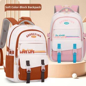 TAOZIAWA | Light New Student Backpack Large Capacity 1-6 Grade