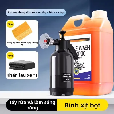 Dung Dịch Rửa Xe Bọt Nhiều Không Cần Lau Chùi Loại Bỏ Bụi Bẩn Mạnh