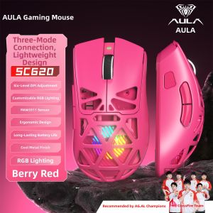 AULA | Wireless Bluetooth RGB Hollow Esports Tri-mode Mouse