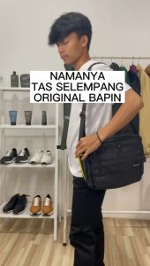 BAPIN Tas Selempang Laptop Pria