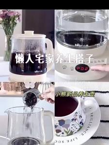 [China Plug Adapter Needed]Bear | Stewing & Tea Brewing Electric Kettle for Home Use