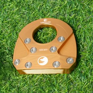 DF3 Upgraded Lashonda LA-07 Golf Putter Head Large Sweet Spot Zero Torque Optimized Center of Gravity CNC Milled Pattern C-