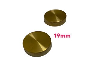 Chụp chân vít inox mạ vàng PVD cao cấp size 19mm