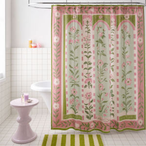 YINSHANG | Privacy Waterproof Shower Curtain for Bathroom Wet and Dry Separation