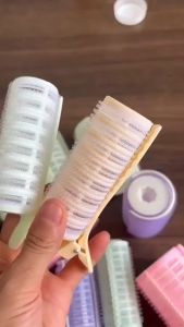 2Pcs Hair Rollers with Clip Plastic Hair Root Fluffy Clip Bangs Hair Styling Clip DIY Hair Curling Tools