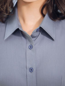 STARMAGNOLIA | Gray Short Sleeve Shirt Uniform Set