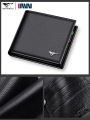 Seven Wolves Brand Men's Leather Wallet New Style Gift Box High Quality Functional Gift for Valentine's Day or Marriage Proposal. 