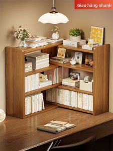 WUBUWEI | Adjustable Multi-level Large Capacity Corner Bookshelf
