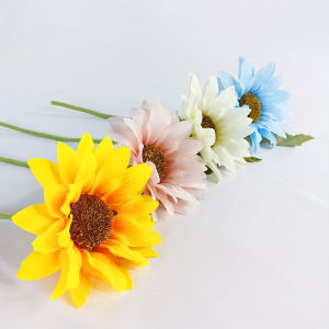 Tanaman Hias Bunga Matahari Plastik Artificial Sunflower Ornamen Hiasan Dekorasi Buatan COD PBP183
