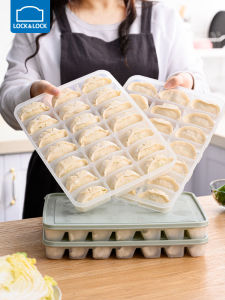 Hộp Đựng Bánh Bao Đông Nhanh Lock & Lock HFL851 Nhiều Ngăn Dùng Cho Người Lớn Hộp Đựng Bánh Bao Dùng Trong Tủ Lạnh Hộp Đựng Bánh Bao