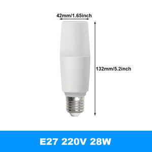 Parkson | Bóng Đèn LED E27 38W 28W 18W 9W Tiết Kiệm Năng Lượng AC 220V Đèn Trụ Cho Phòng Ngủ Tại Nhà Đèn Chiếu Sáng Ampoule Fixture