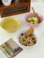 Ceramic Yogurt Bowl with Spoon Oats Salad Bowl Instant Noodles Bowl Home Use Breakfast Bowl Korean Style Plain Color Bowl. 