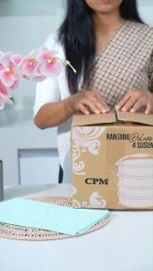 Sean Jaya CPM Lunch Box Rantang Deluxe 4 Susun-Dania