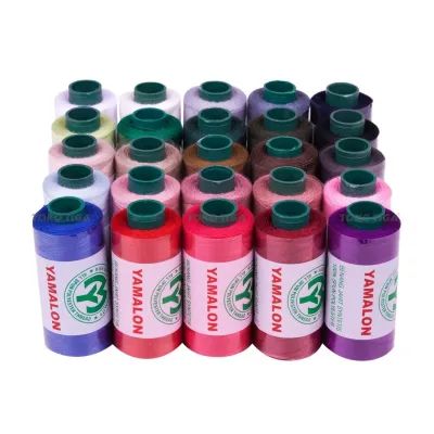 BENANG YAMALON POLYESTER 40/2 /500 YARD PER 6 PCS BENANG JAHIT YAMALON