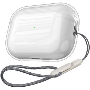 Clear Soft TPU Earphone Case with Lanyard Strap for Airpods Pro 2 3 Generation Air Pods 4 1 Pro3 Pro2 3rd Gen Cover Accessories