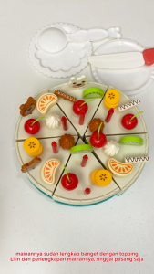 Mainan Anak BTC-0204 DELICIOUS CAKE Mainan Set Kue Ulang Tahun Anak Cake Cutting Toy Edukatif
