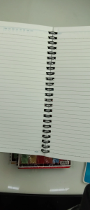 Merit Upper Class Notebook-Premium notebook for structured writing and everyday use • Top & side bound twin wire • Size: 8.5 x 6 inches • 60 GSM book paper • With space for date and subject • Top and bottom guide lines for parallel writing