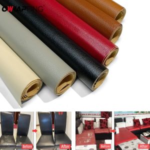 50cm Width Waterproof Leather Tape Self Adhesive Leather Repair Patch Kit for Sofa Furniture Car Seats PU Sofa Fab DIY Repair