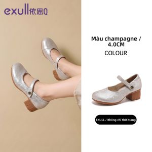 Giày Mary Janes Phong Cách Trung Quốc Cổ Điển Mới