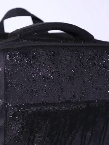 Balo phượt văn phòng laptop17 inch đa năng có sạt USB công nghệ mới OLES Full đen GSR DE3 có thể nới rộng siêu lớn FG44