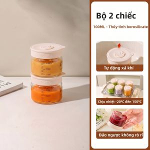 Ankou | Chai Lưu Trữ Thực Phẩm Cho Bé Có Dây Chia Độ Nóng Chịu Nhiệt Có Thể Đun