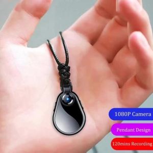 Camera Hành Động 1080P Ẩn Góc Nhìn Rộng Di Động Vòng Cổ Nhỏ DV Dictaphone Máy Ghi Âm Kỹ Thuật Số 8-128GB Máy Ghi Âm Video Âm Thanh