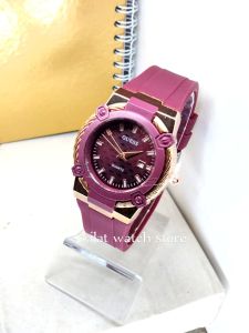 Jam Tangan Wanita Tali Karet Fitur Tanggal Jam Tangan Prioritas