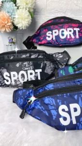 Tas Selempang Sport Pria Import / Tas Murah Waistbag Pria