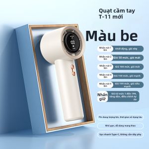 GOOJODOQ | Quạt Cầm Tay Công Suất Cao Bền Bỉ