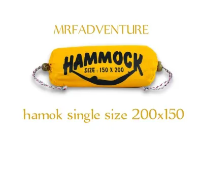(promo) Hammock Ayunan Gantung / hammok single / hamook pria wanita include gantung