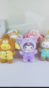 [SG In Stock]Sanrio Enamel Plush Latte Baby Series Blind Box Gifts Figure Ornaments Gift