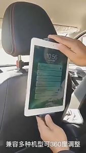 《SG STOCK》Car rear seat ipad phone holder with hook car accessories Car organize Multi-purpose