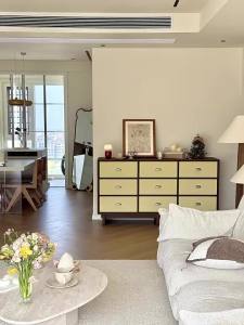 Large Capacity Wooden Storage Cabinet