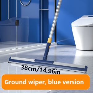 Cây Lau Nhà Bằng Thép Không Gỉ Cán Thu Gọn Nhiều Kích Cỡ Lựa Chọn Lưỡi Gạt Dày Giúp Loại Bỏ Vết Nước Hiệu Quả