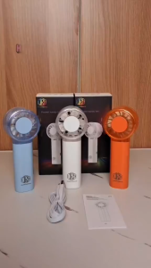 RD-604F Red Diamond Portable Travel Cooling Handheld Fan High-Speed Rechargeable Mini Portable Fan