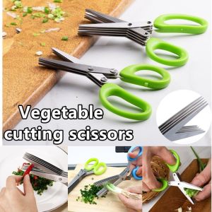 Scissors Kitchen Multi-Functional Sharp Stainless Steel Cut millet Pepper Cutter Multi-Layer Scissor