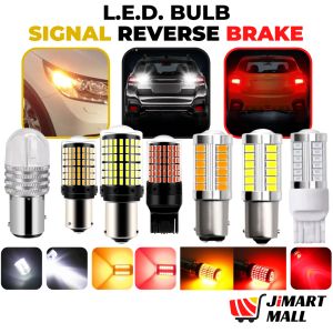 LED BULB BRAKE REVERSE SIGNAL T20 1141 1016 1156 1157 Tail Lamp Replace Mentol Lampu Belakang Kereta Brek Light Bulb 汽车尾灯转向灯