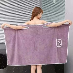 Womens Bath Towels Girls Wearable 150x80cm Fast Drying Bathing Beach Spa Bathrobes Wash Clothing Shower Bath And Gym Towel