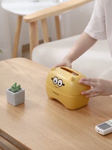 Hộp đựng giấy ăn nhựa cao cấp phong cách dễ thương bảo quản giấy ăn tốt và an toàn