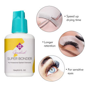 Genielash 15ml Super Bonder for Eyelash Extension Glue Curing in 3 Minutes After Lash Extension Glue Primer New Arrival